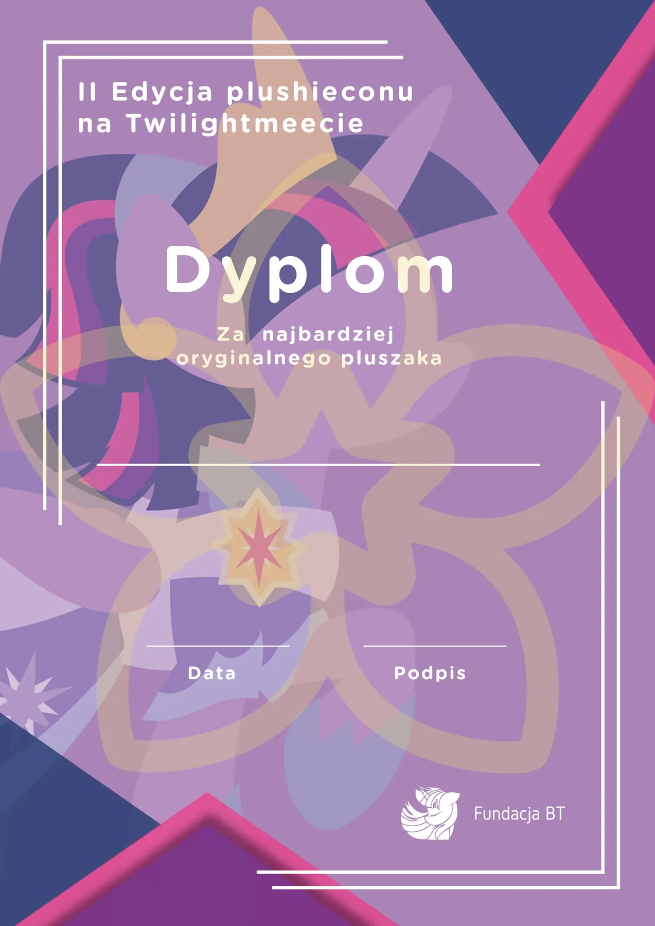Dyplom VIII Twilightmeet visual